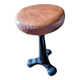 Tabouret en fonte Singer