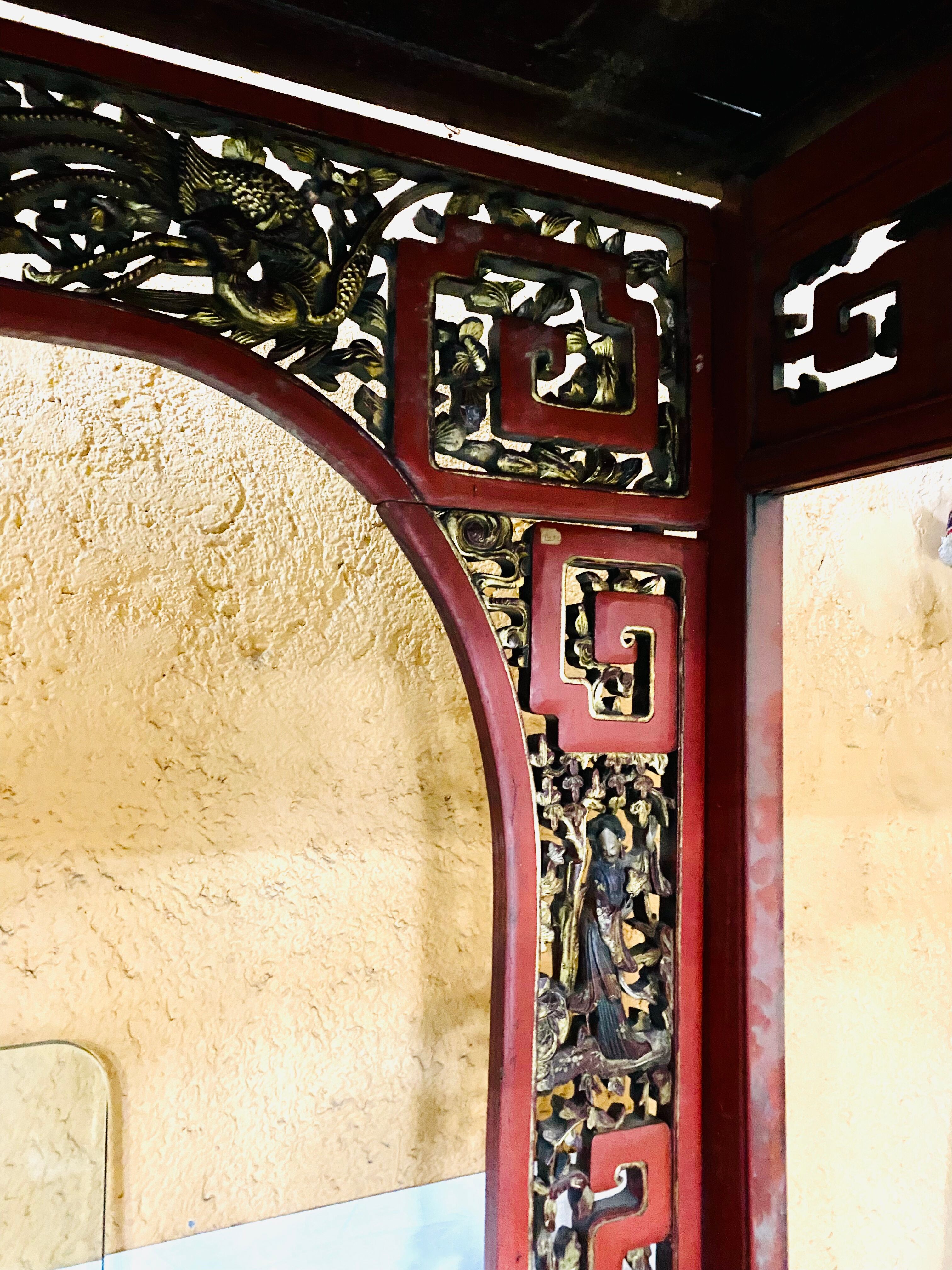 Lit chinois 19 éme siècle