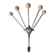 SERJAC retractable wall-mounted coat rack
