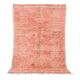 Peach Handmade Moroccan Rug 167 x 250 cm - Vintage Berber Rug - Wool Rug