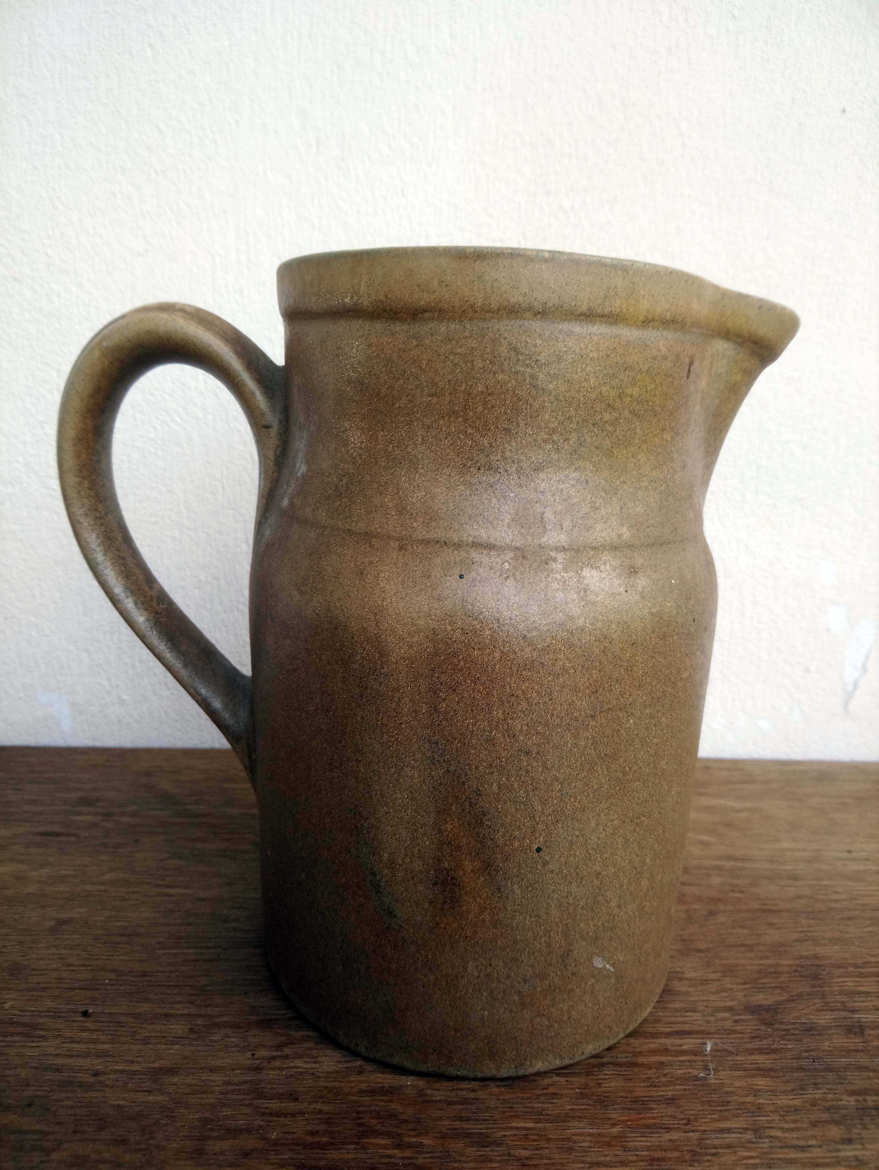 Rare Digoin sandstone pitcher n°4