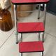 Stool stepladder formica vintage