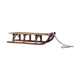 Old wooden sledge 2 people, 50s