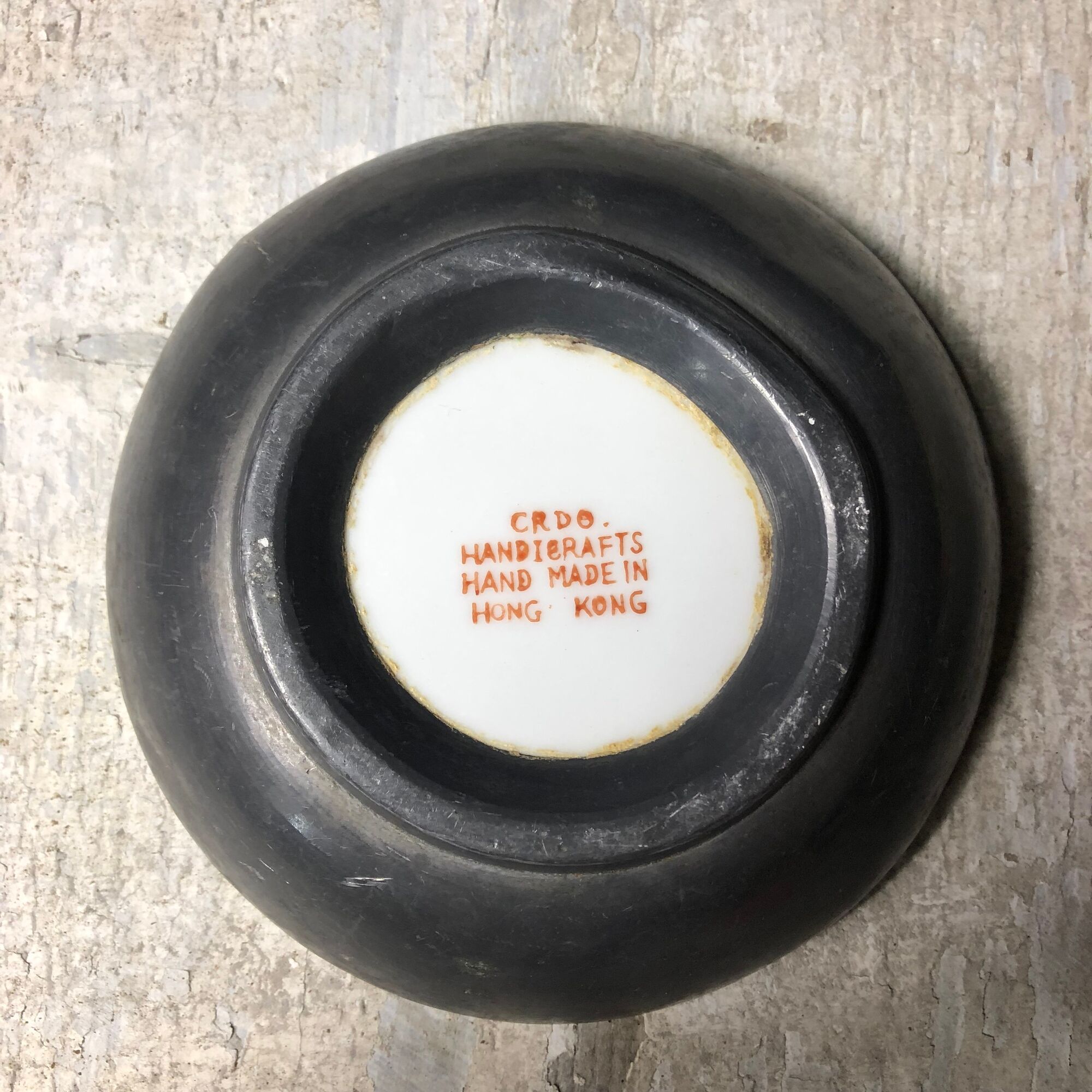 CRDO Hong Kong Tin and Porcelain Cup
