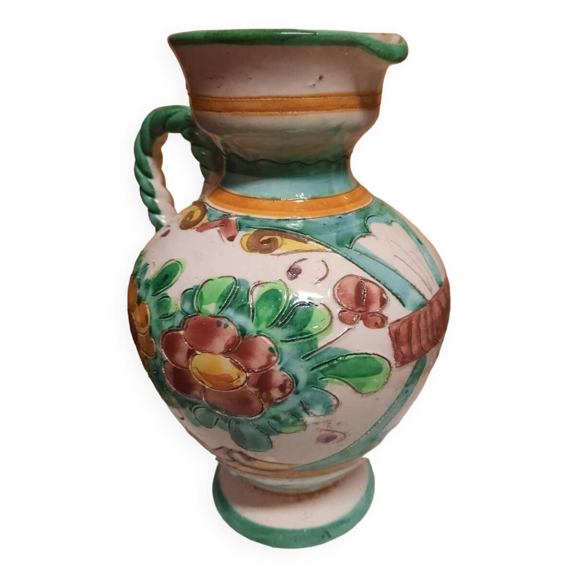 Vintage ceramic vase, pitcher