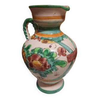 Vintage ceramic pitcher vase
