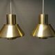 Lampes suspendues, model life, conçues par Jo Hammerborg pour le danois Fog & Mørup en 1977