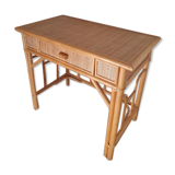 Vintage rattan desk