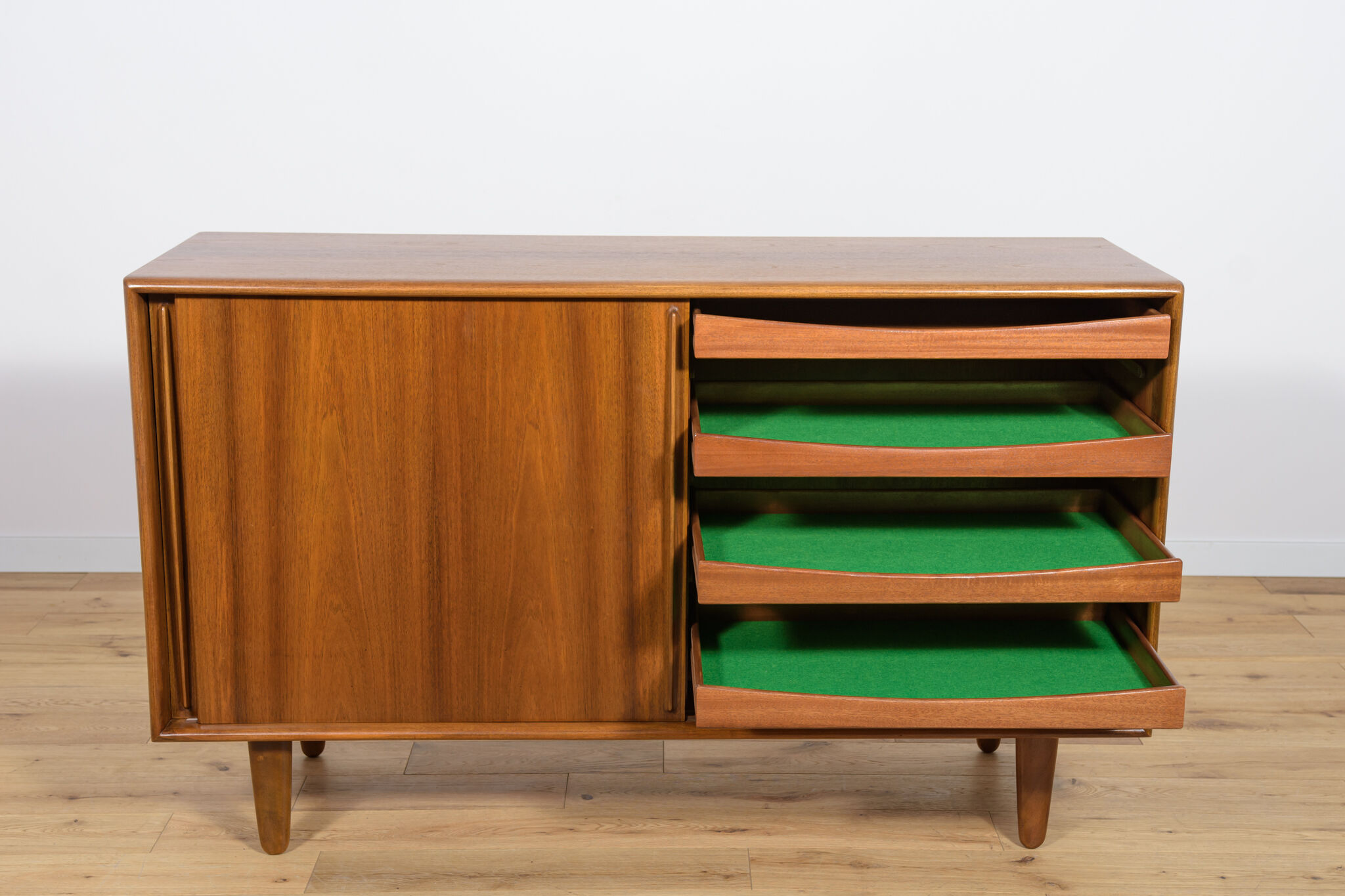 Mid-century danish walnut sideboard, 1960s