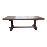 Monastery table oak 1950 XXL