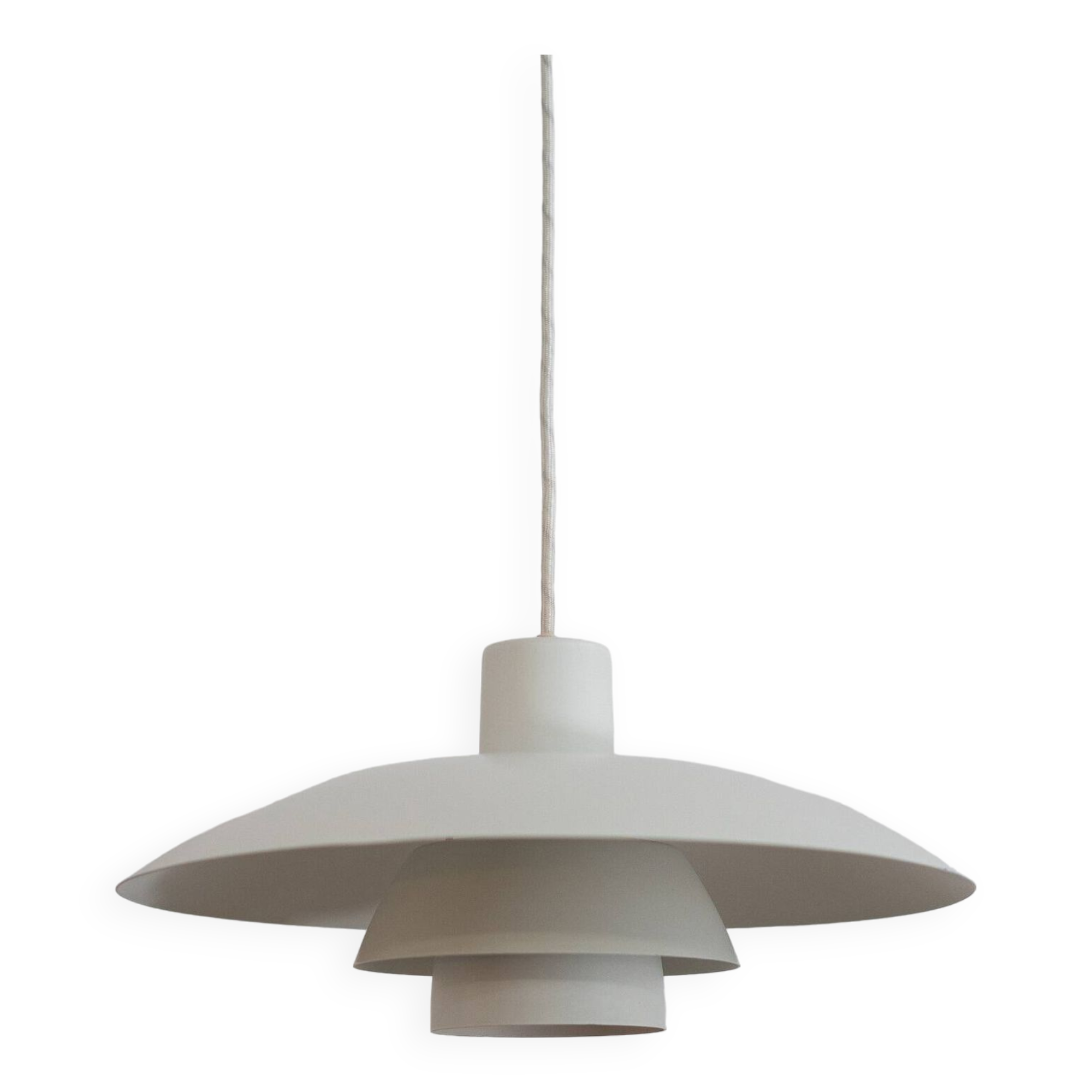 White PH 4/3 Pendant Lamp by Poul Henningsen for Louis Poulsen