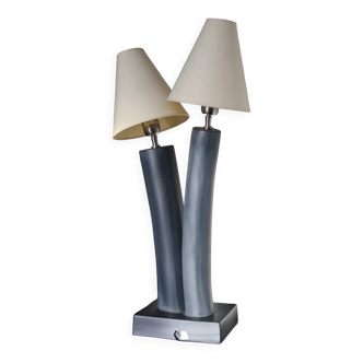 Grande lampe Drimmer en céramique 2 lumières