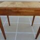 Italian wooden table with 2 extensions from 90 cm to 150 cm, completely restored