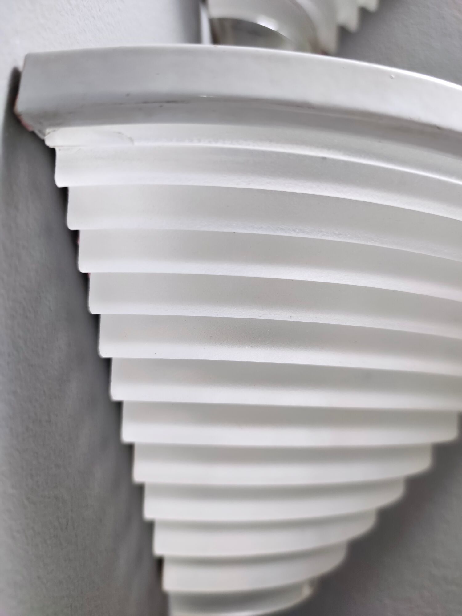 Pair of Postmodern Egisto Corner Sconces by Angelo Mangiarotti for Artemide