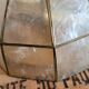 Mother-of-pearl and brass ceiling light