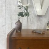 Vintage chest of drawers with tapered legs