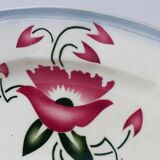 Plat de service en porcelaine opaque