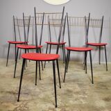 Set of 6 chairs, 1950s