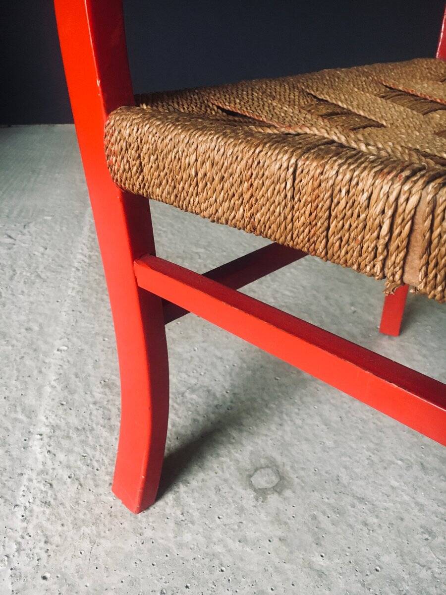 Mediterranean Armchairs, France, 1950s, Set of 2