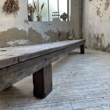 Workbench bench coffee table solid oak XXL