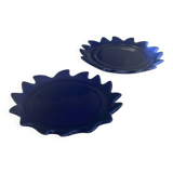 Set of 2 Ricard soleil dessert plates – Promotional plates v