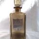 Smoked glass whiskey decanter