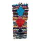Tapis Marocain Boucherouite coloré - 67 x 162 cm