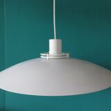 Large white suspension with cups. "Form Light" Denmark 1970