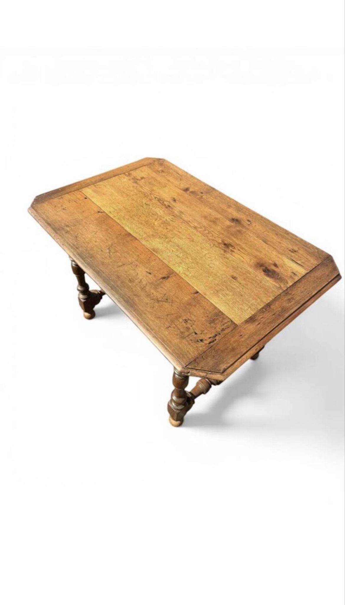 Writing table/desk Louis XIV light oak 18th century