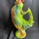 Carafe barbotine saint clément forme coq