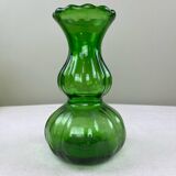 Vintage bottle green vase