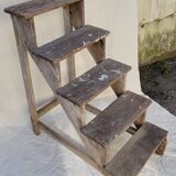 Wooden stepladder