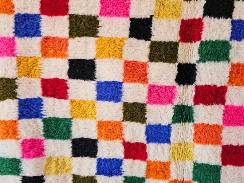 Multicolored Berber Moroccan Rug 250cm x 150cm