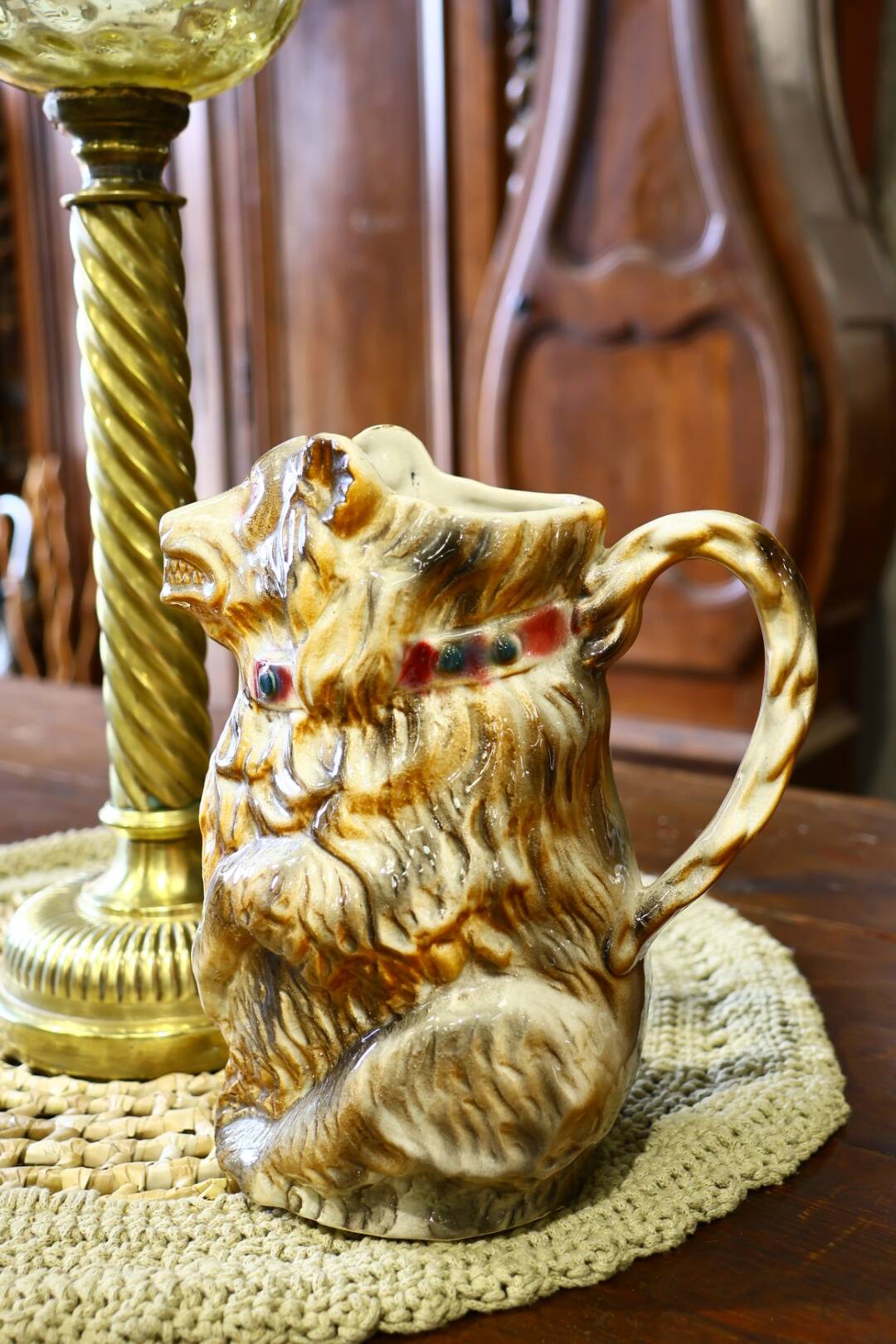 Tambourine bear slushie pitcher