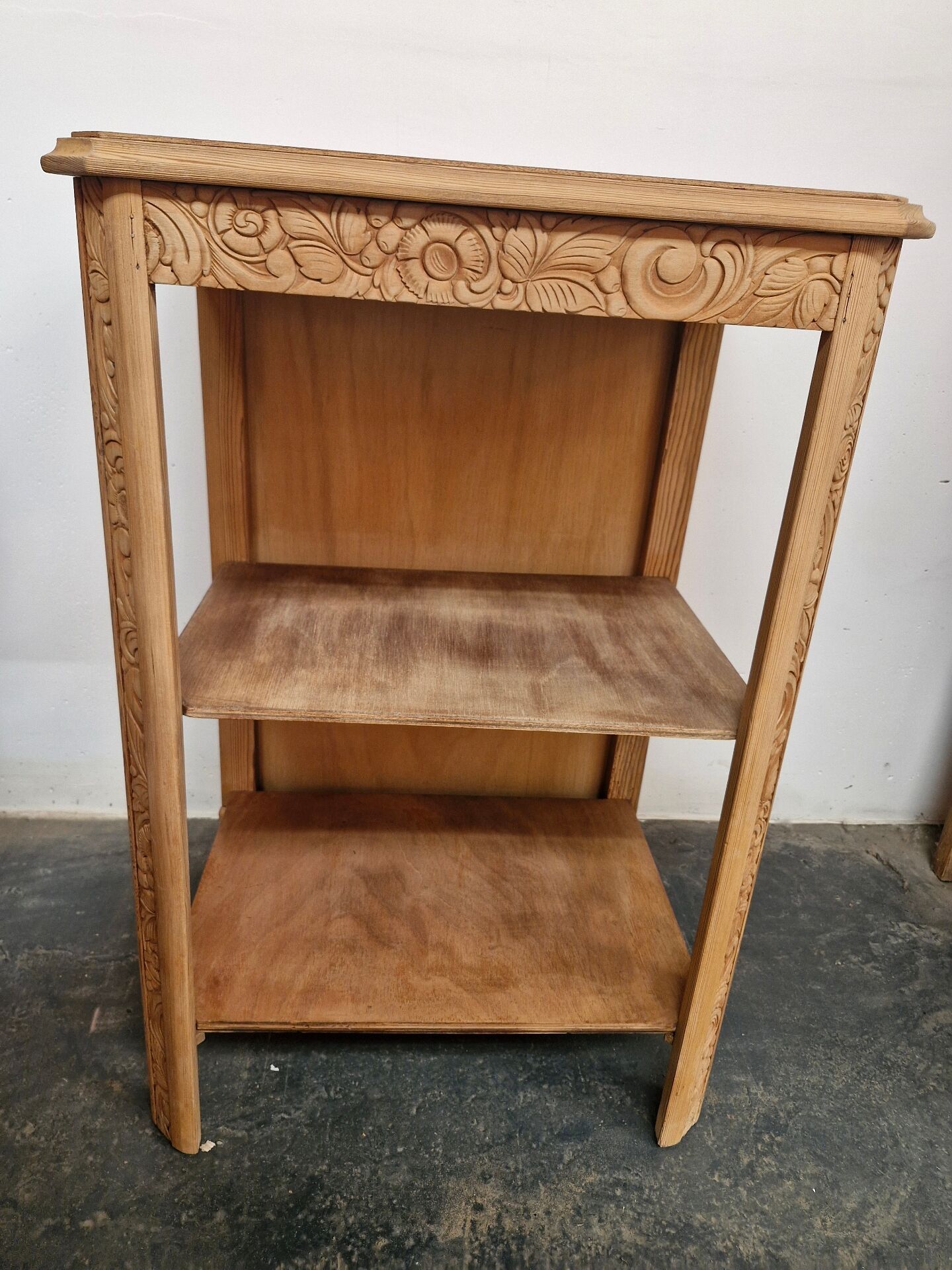 Art Deco wooden stool