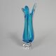 Vintage glass vase Val St. Lambert, 1950s