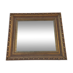 Ancien miroir glace cadre