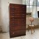 Workshop furniture printing with drawers XL oak
