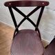 Set of 2 bistro chairs