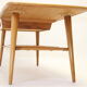 Table basse Louis van Teeffelen en bois des années 1950