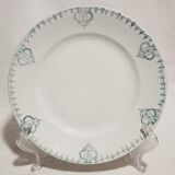 Lot de 10 assiettes plates en terre de fer