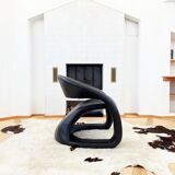 Chaise longue sculpturale 80s