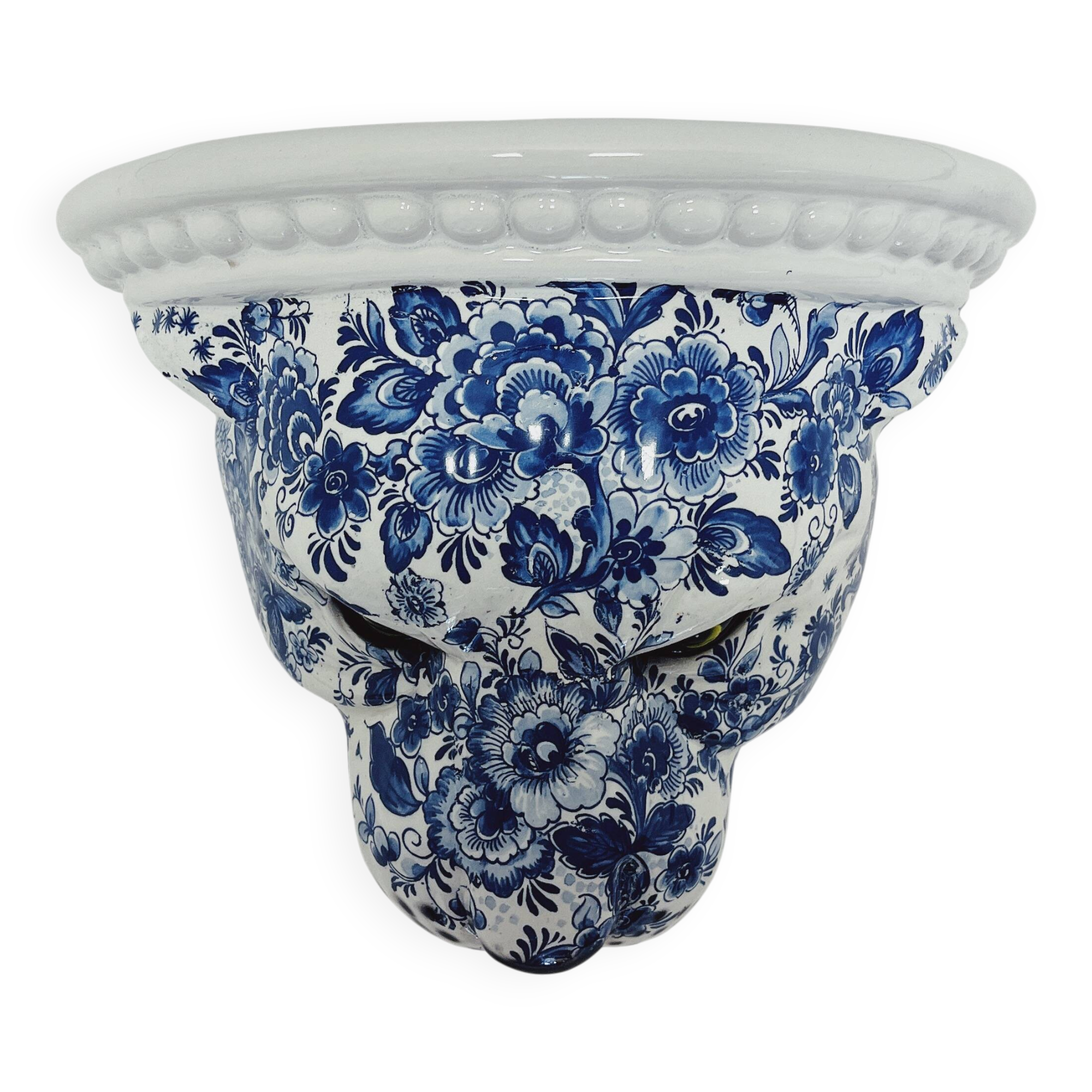 Panther Wall Shelve Ceramic Delft Blue