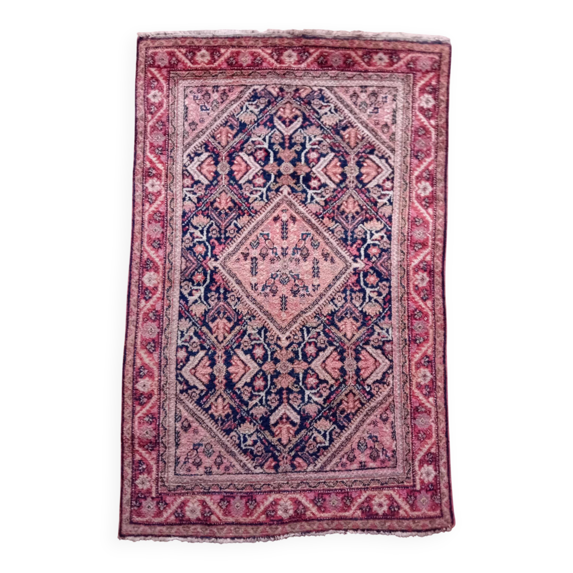 Handmade Hamadan rug 202x130cm