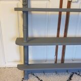 Coat rack wall shelves