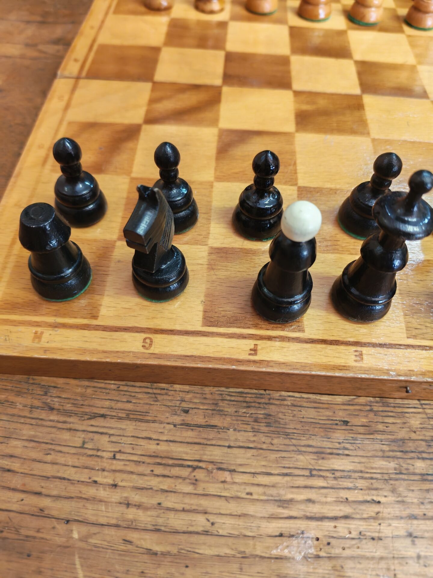 Vintage chess set