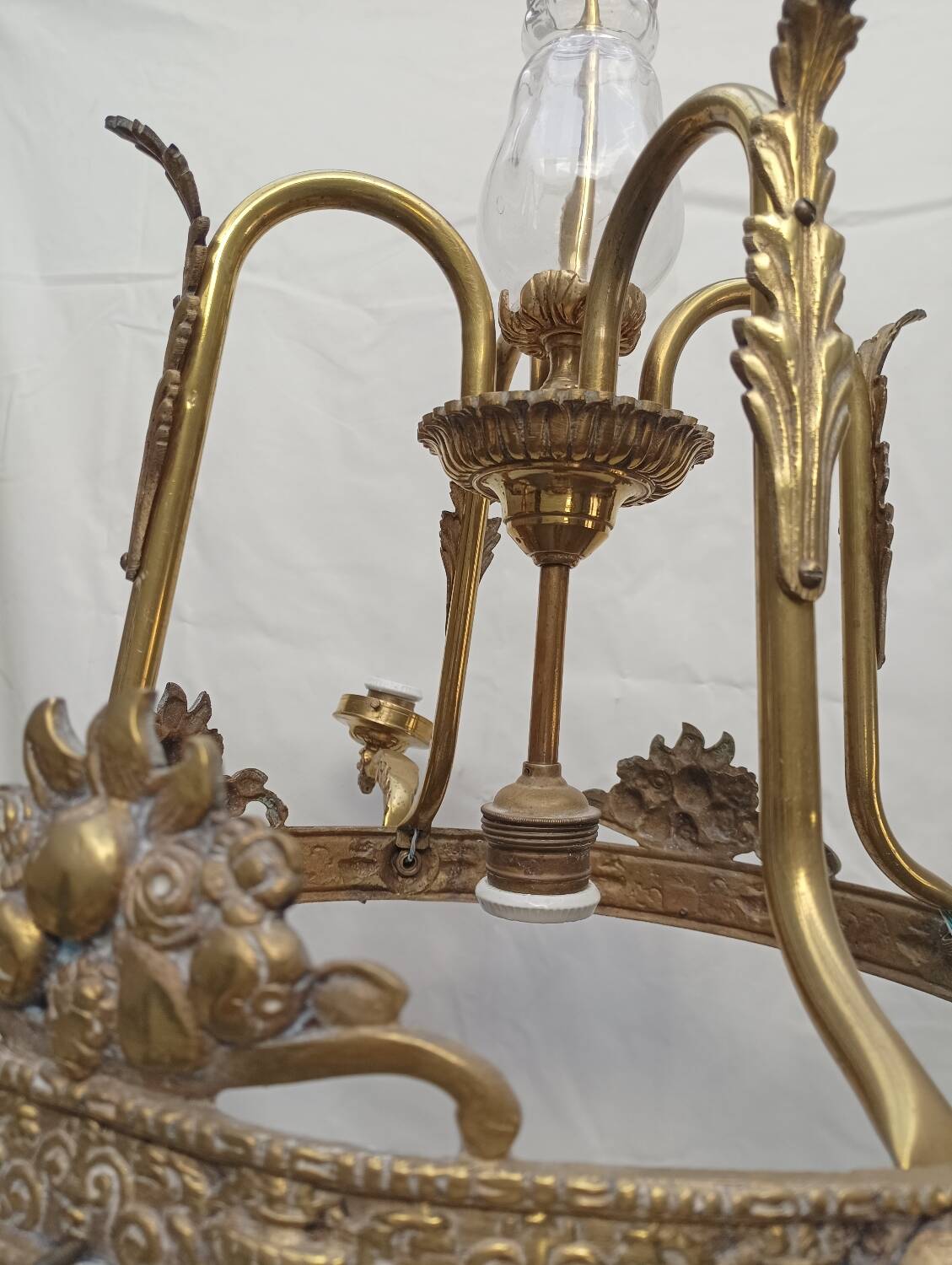 Gran lampara art déco