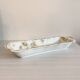 2 antique serving dishes made of Haviland porcelain from the late 19th to early 20th century.