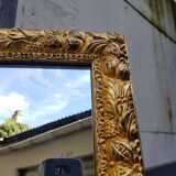 Golden mirror of Italian style called " Francesca " 44x178cm