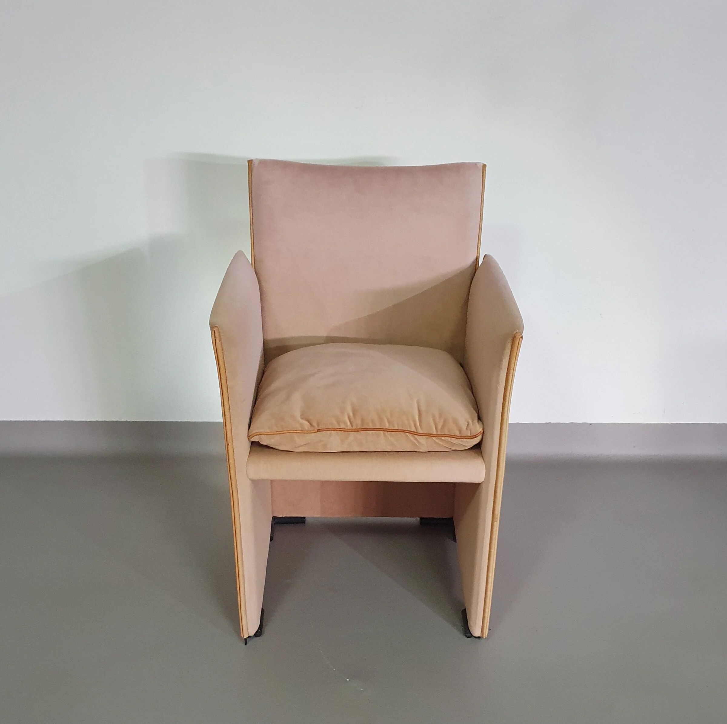 Set (6) by Mario Bellini 401 Break chairs for Cassina, 1990s